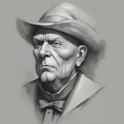 a character by Konrad Mägi