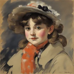 a character by Konstantin Korovin