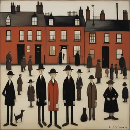 a character by L. S. Lowry