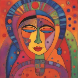 a character by Laurel Burch