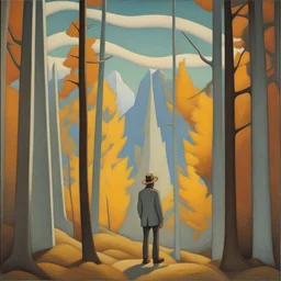 a character by Lawren Harris