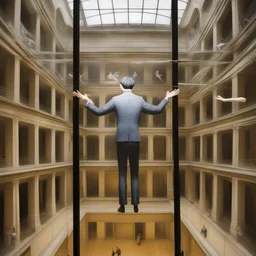 a character by Leandro Erlich