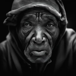 a character by Lee Jeffries
