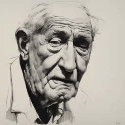 a character by Leonard Baskin