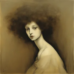 a character by Leonor Fini