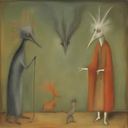 a character by Leonora Carrington