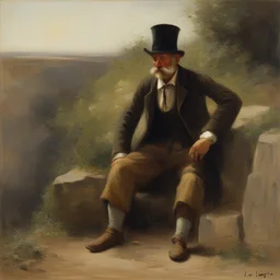 a character by Lev Lagorio