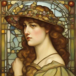 a character by Louis Comfort Tiffany