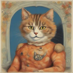 a character by Louis Wain