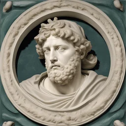 a character by Luca della Robbia
