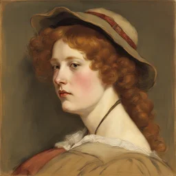 a character by Lucy Madox Brown