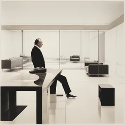 a character by Ludwig Mies van der Rohe