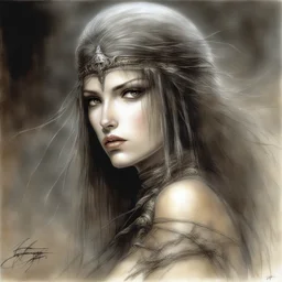 a character by Luis Royo