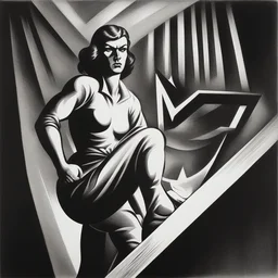 a character by Lynd Ward