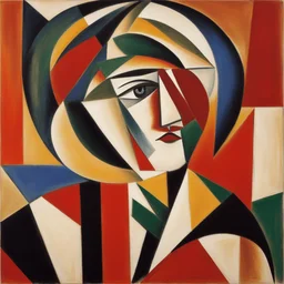 a character by Lyubov Popova