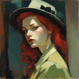 a character by Malcolm Liepke