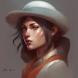 a character by Marc Brunet