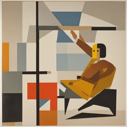 a character by Marcel Breuer
