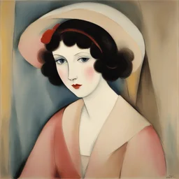 a character by Marie Laurencin