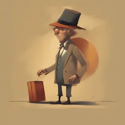 a character by Marius Borgeaud