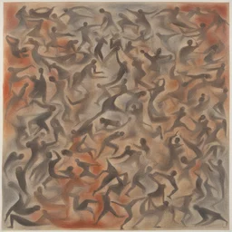 a character by Mark Tobey