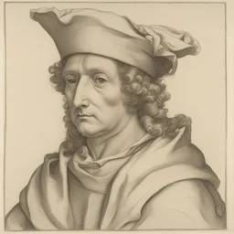 a character by Martin Schongauer