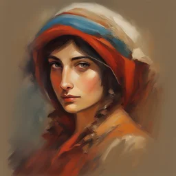 a character by Martiros Saryan