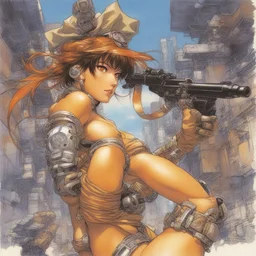 a character by Masamune Shirow