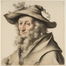 a character by Matthias Grünewald