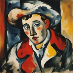 a character by Maurice de Vlaminck