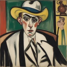 a character by Max Beckmann