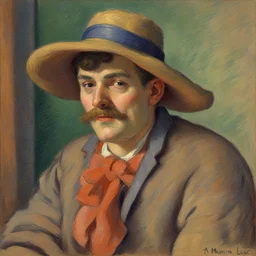 a character by Maximilien Luce