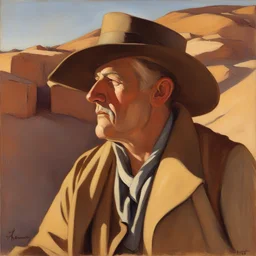 a character by Maynard Dixon