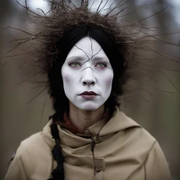 a character by Meryl McMaster