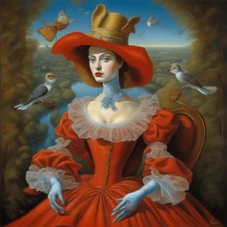 a character by Michael Cheval