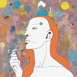 a character by Michael Deforge