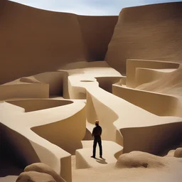 a character by Michael Heizer
