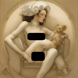 a character by Michael Parkes