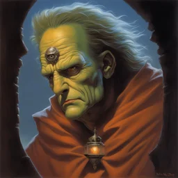 a character by Michael Whelan