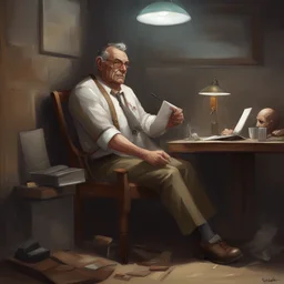a character by Michal Lisowski