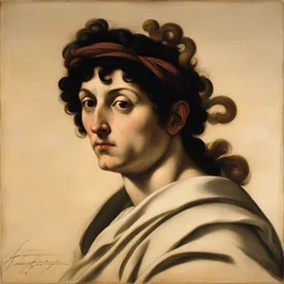 a character by Michelangelo Merisi Da Caravaggio