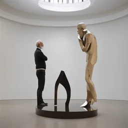 a character by Michelangelo Pistoletto