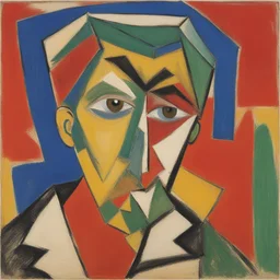 a character by Mikhail Larionov
