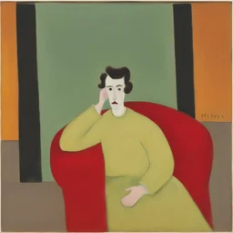 a character by Milton Avery