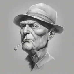 a character by Miroslav Pecho