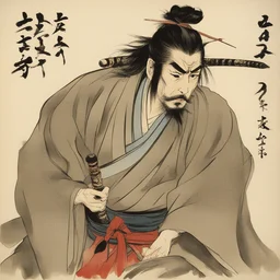 a character by Miyamoto Musashi
