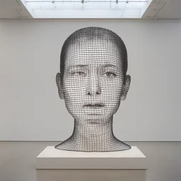 a character by Mona Hatoum