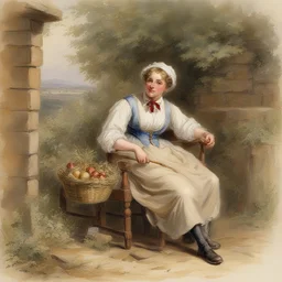 a character by Myles Birket Foster