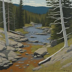 a character by Neil Welliver