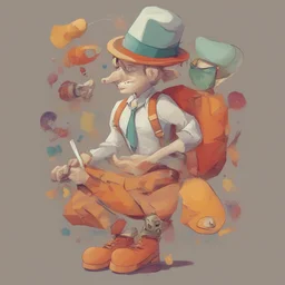 a character by Nicholas Busciglio
